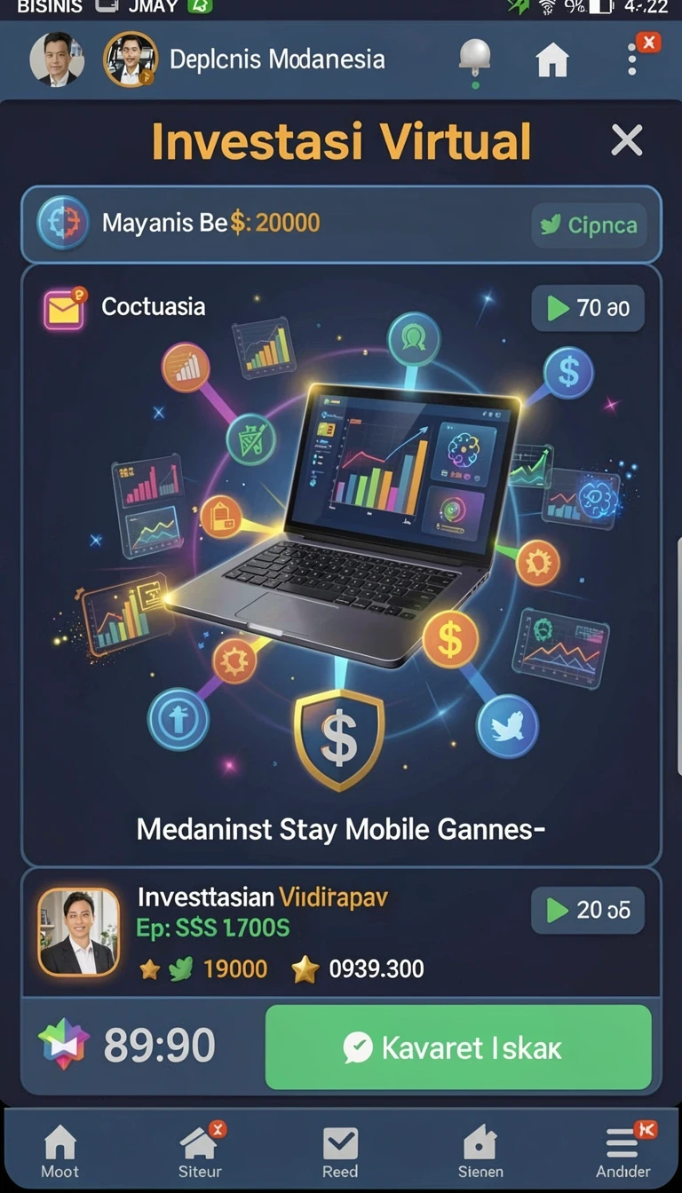 Tampilan utama aplikasi api5000 App APK Terbaru yang intuitif dan efisien.