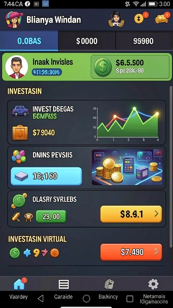 Tampilan utama aplikasi afk77 App APK Terbaru yang intuitif dan efisien.